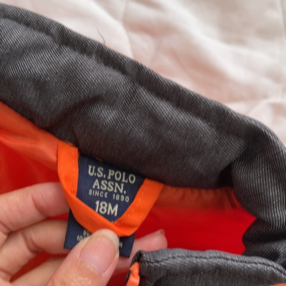 US Polo Assn puff vest size 18m - Picture 2 of 5